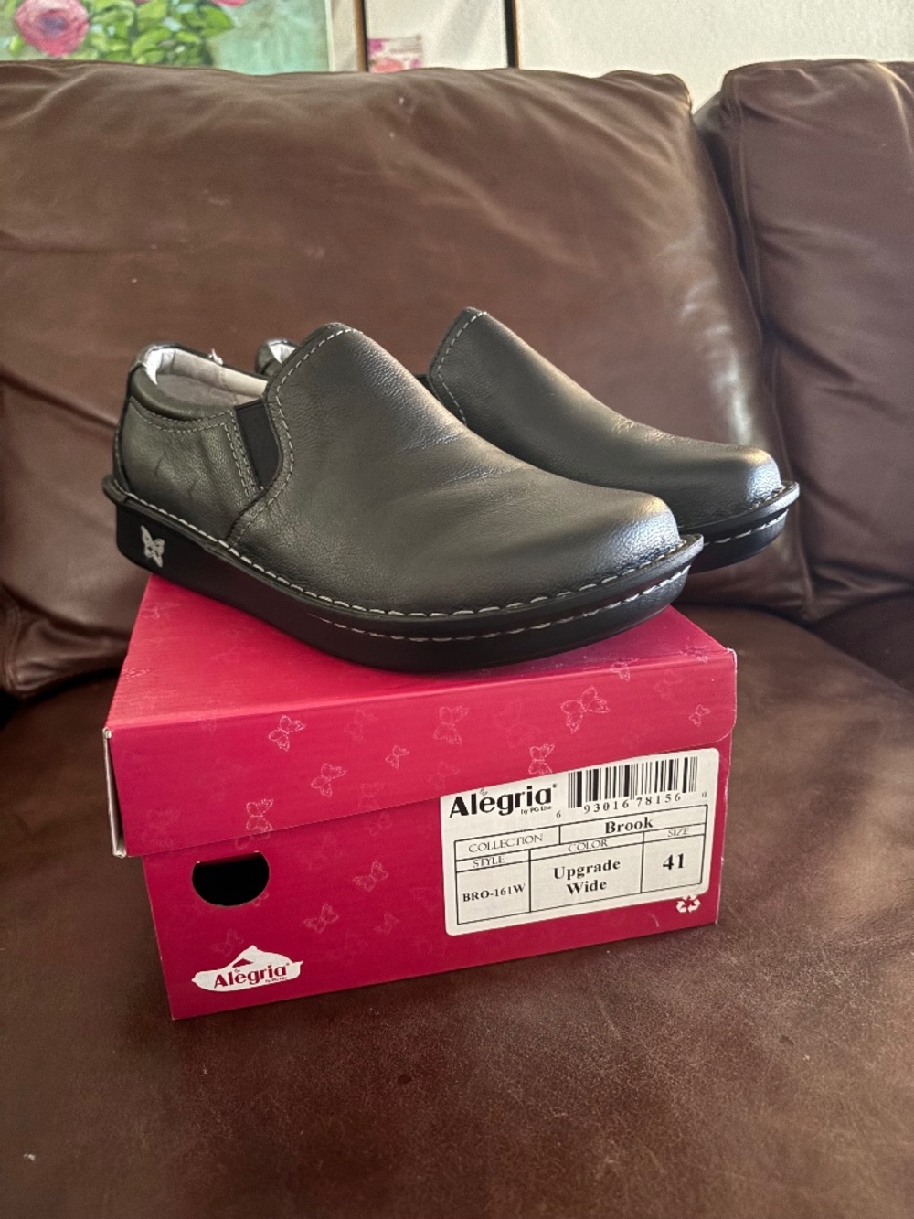 Alegria leather shoes